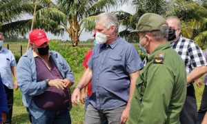 Recorre Díaz-Canel provincia más occidental de Cuba