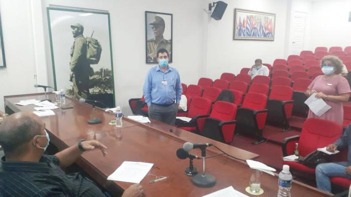 Reinaldo García Zapata. Grupo temporal de trabajo de La Habana