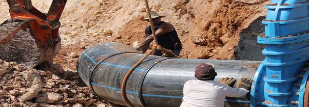 Banner Faltará el agua