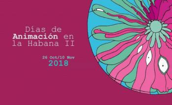 Cartel del evento de Animación en La Habana