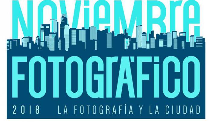 Logo del evento Noviembre Fotográfico.