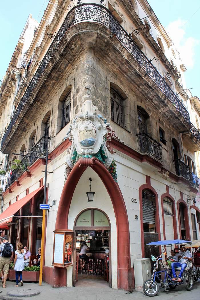 edificio de la Habana Vieja
