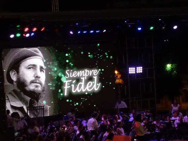 Homenaje a Fidel
