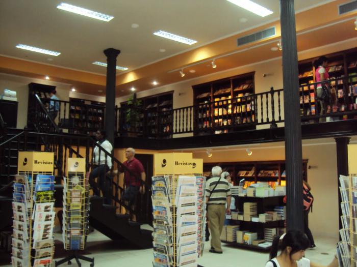 Librería en La Habana Vieja.