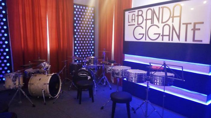 Set televisivo del programa La Banda Gigante