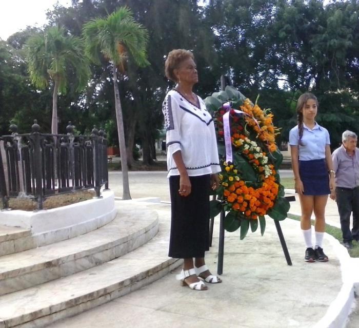 Acto homenaje Mariana Grajales 