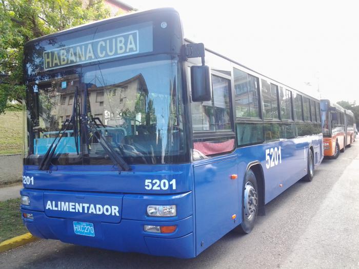 nuevos ómnibus para La Habana