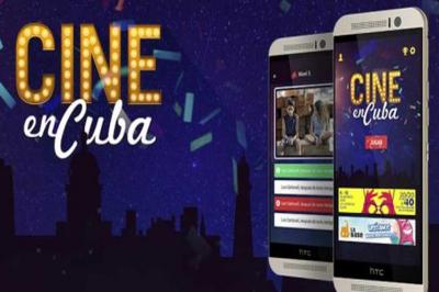 Aplicación Cine en Cuba