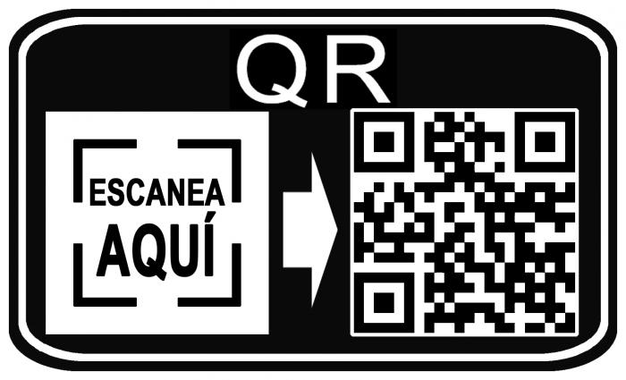 la imagen muestra código qr