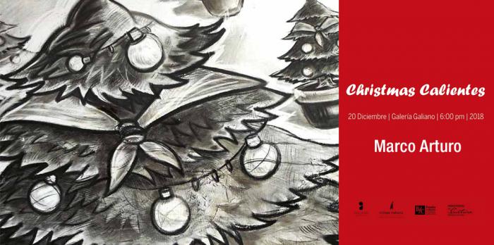 Invitación a Exposición Christmas Calientes 