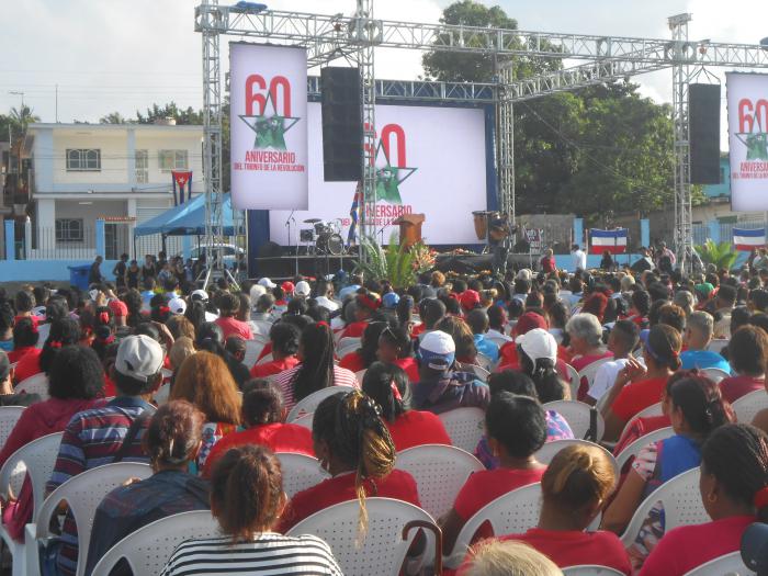 Acto 60 aniversario de la Revolución San Miguel del Padrón
