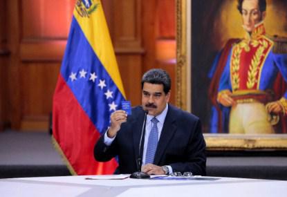 Nicolás Maduro en toma de posesión 2019