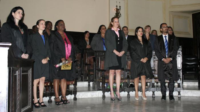 Jueces,trabajadores del tribunal