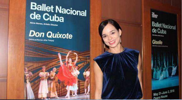 Viengsay Valdés, primera bailarina del Ballet Nacional de Cuba.