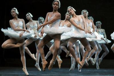 Bailarinas cubanas.
