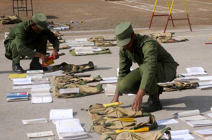 Soldados se preparan para iniciar año de preparación para la defensa 2019