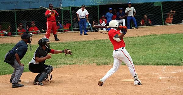 Jugadores de béisbol.