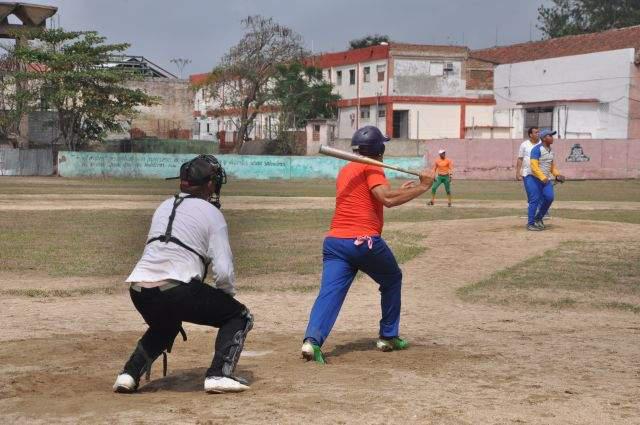 Jugadores de béisbol.