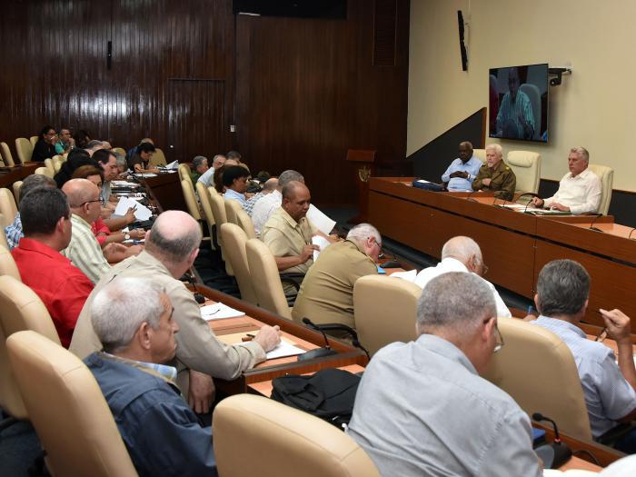 Reunión del Consejo de Ministros convocada para dar seguimiento a las labores de recuperación en la capital