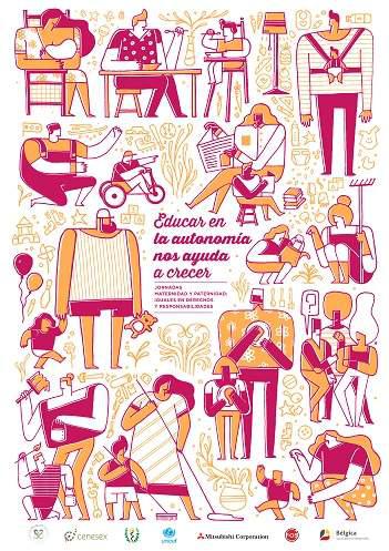 Cartel maternidad-paternidad