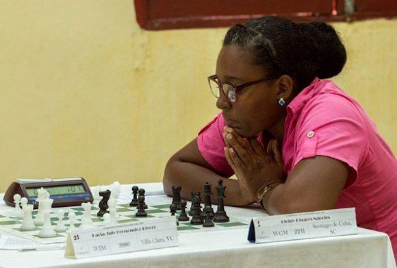 Oleiny Linares, tricampeona nacional de Ajedrez