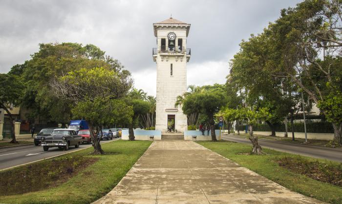 reloj campanario Playa