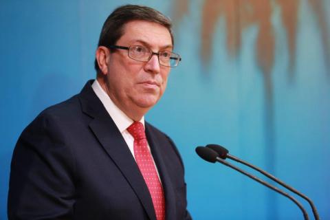 Canciller cubano Bruno Rodríguez