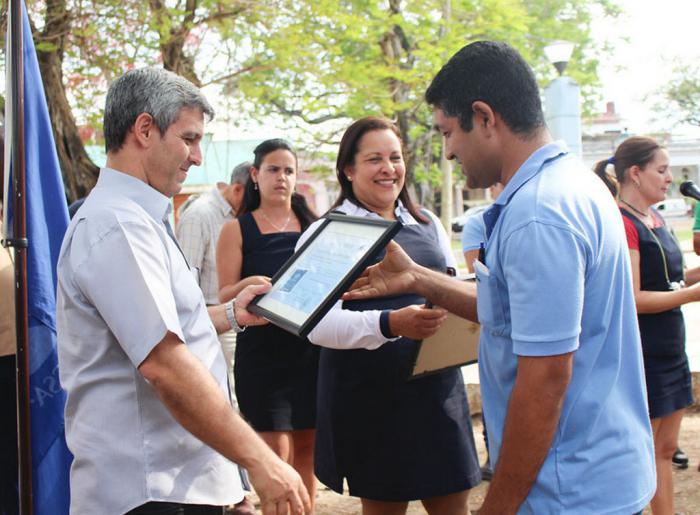 Acto de Reconocimiento a trabajadores de ETECSA