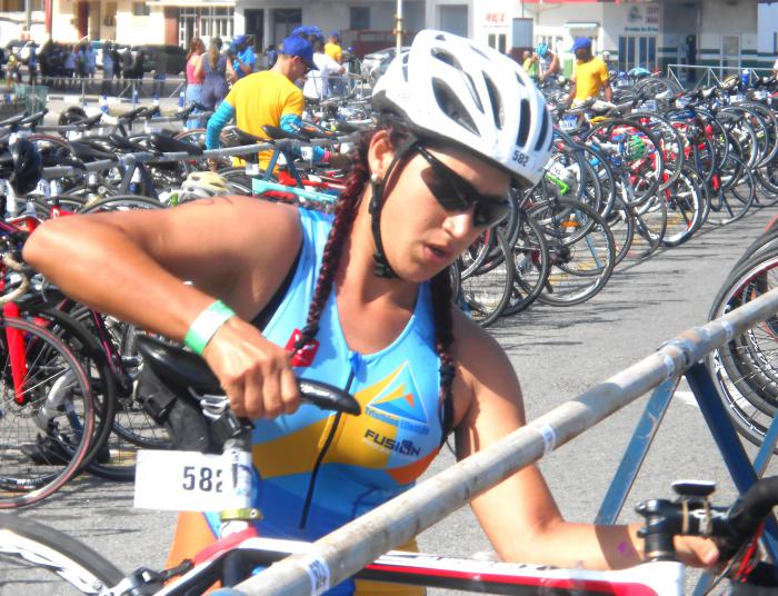 Isabel Cuéllar Tamayo, triatleta habanera
