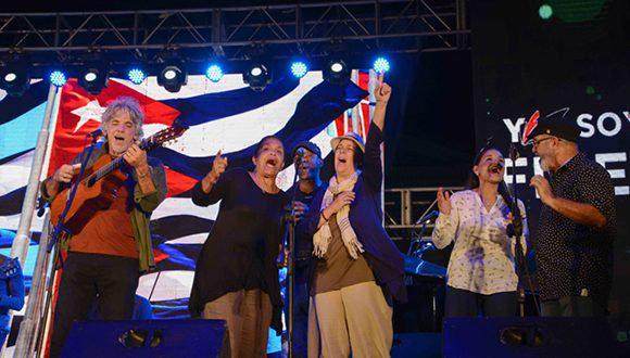 Concierto, en Universidad de La Habana, por el Sí en la Constitución