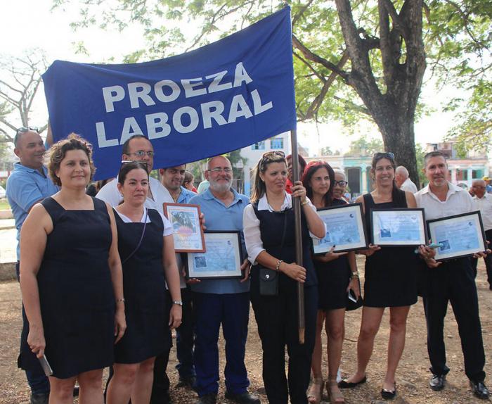 Acto de Reconocimiento a trabajadores de ETECSA