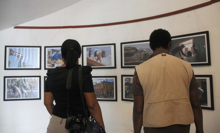 CUBA-LA HABANA-EXPOSICIÓN FOTOGRÁFICA TORNADO DE HUMANISMO 