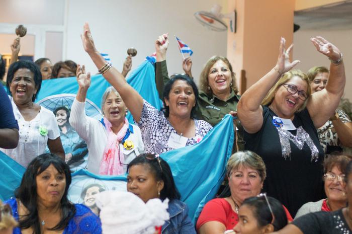 delegadas del 10mo Congreso de la FMC