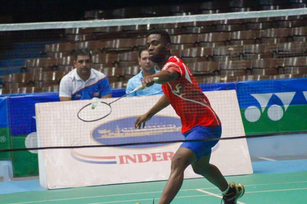 Leodannis Martínez, badmintonista cubano