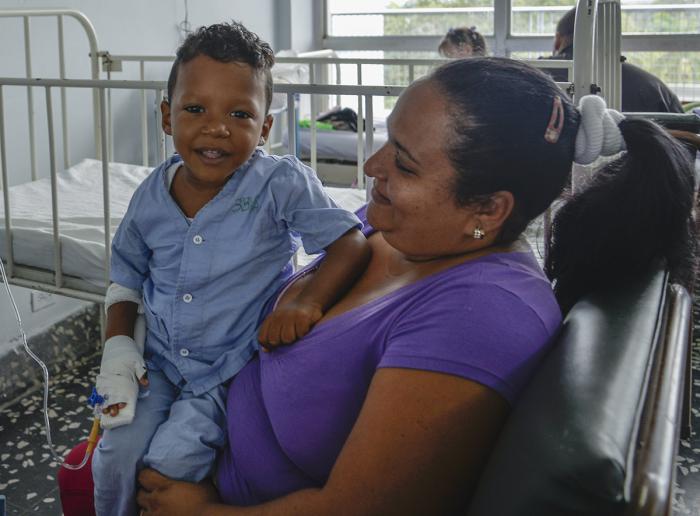 niño en hospital wiliam soler