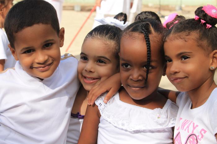 Niños felices