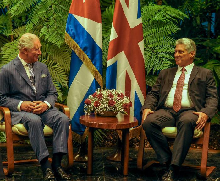 Recibió Díaz-Canel a Su Alteza Real el Príncipe de Gales