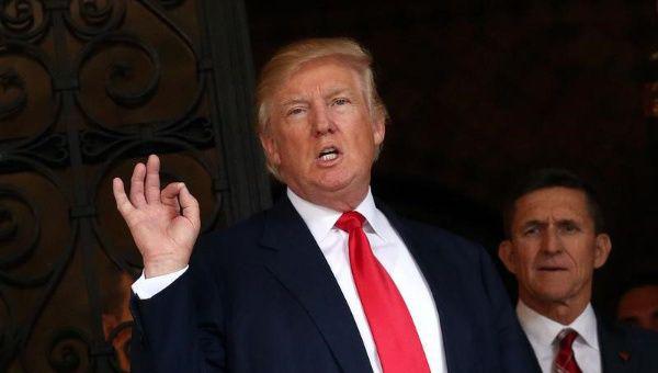 El presidente de los Estados Unidos Donald Trump 
