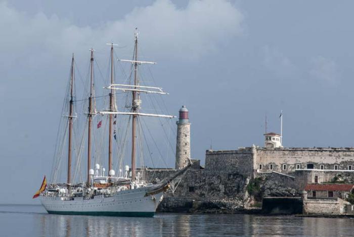 Buque Juan Sebastián de Elcano llega a puerto habanero (+Fotos)