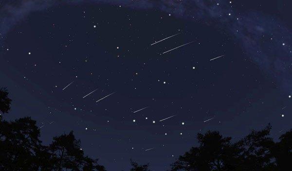 lluvia de meteoros Eta Acuáridas