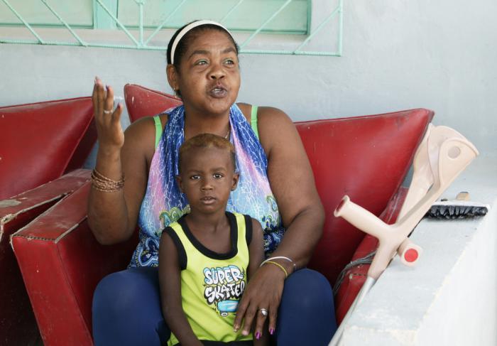 María del Carmen Curbelo, damnificada del municipio de Regla que ya tienen casa (Consejo popular Guaicanamar)