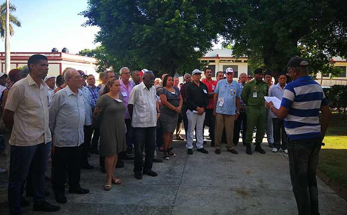 Conferencia municipal de la Asociación de Combatientes de la Revolución Cubana