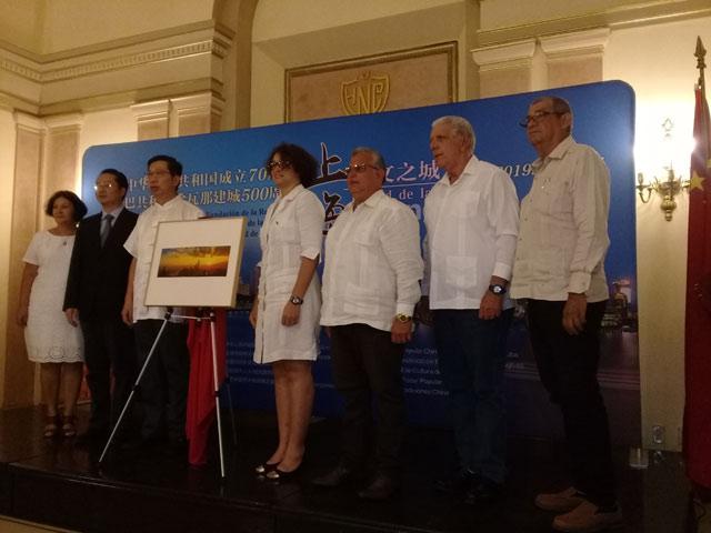 Apertura de la muestra titulada Shanghai, ciudad enriquecida por la cultura