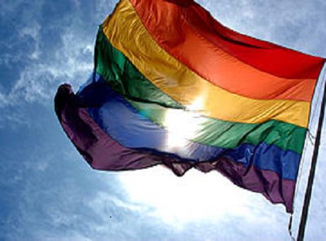 Bandera contra homofobia y transfobia