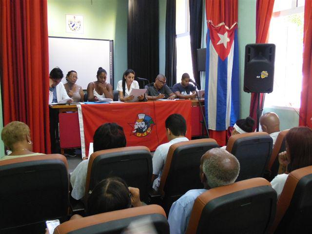 Continúan asambleas XI Congreso de la UJC en Ciencias Médicas habanera