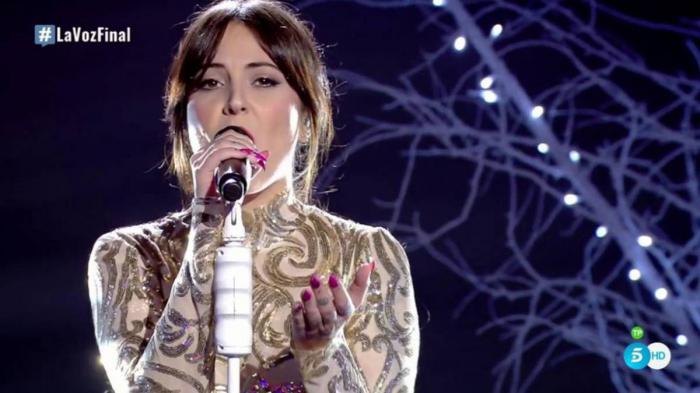 Alba Gil, ganadora del gustado concurso La Voz España 2018.