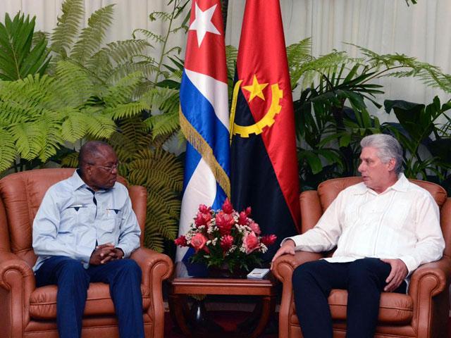 Díaz-Canel recibió al Canciller de Angola