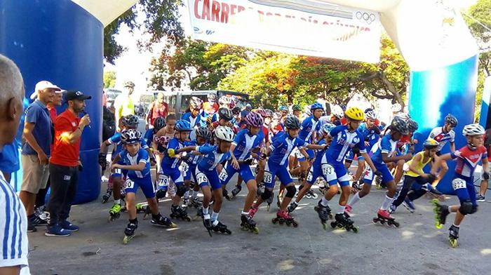 carrera por el Día Olímpico
