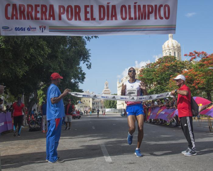 Ganador de la categoría Libre 3km