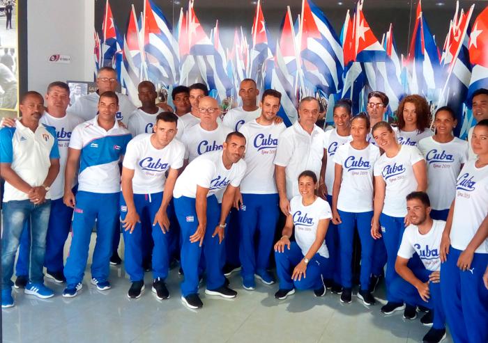 delegación cubana de ciclismo a los Juegos Panamericanos Lima 2019